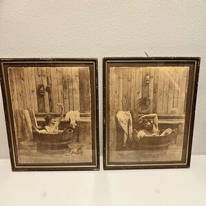 Vintage R. Hendrickson Tub Photographed Set